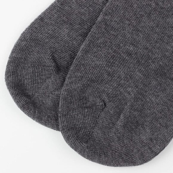 Women's Soft Combed Cotton Dress Socks Seamless Toe Black White Gray Navy Blue B - Picture 8 of 9